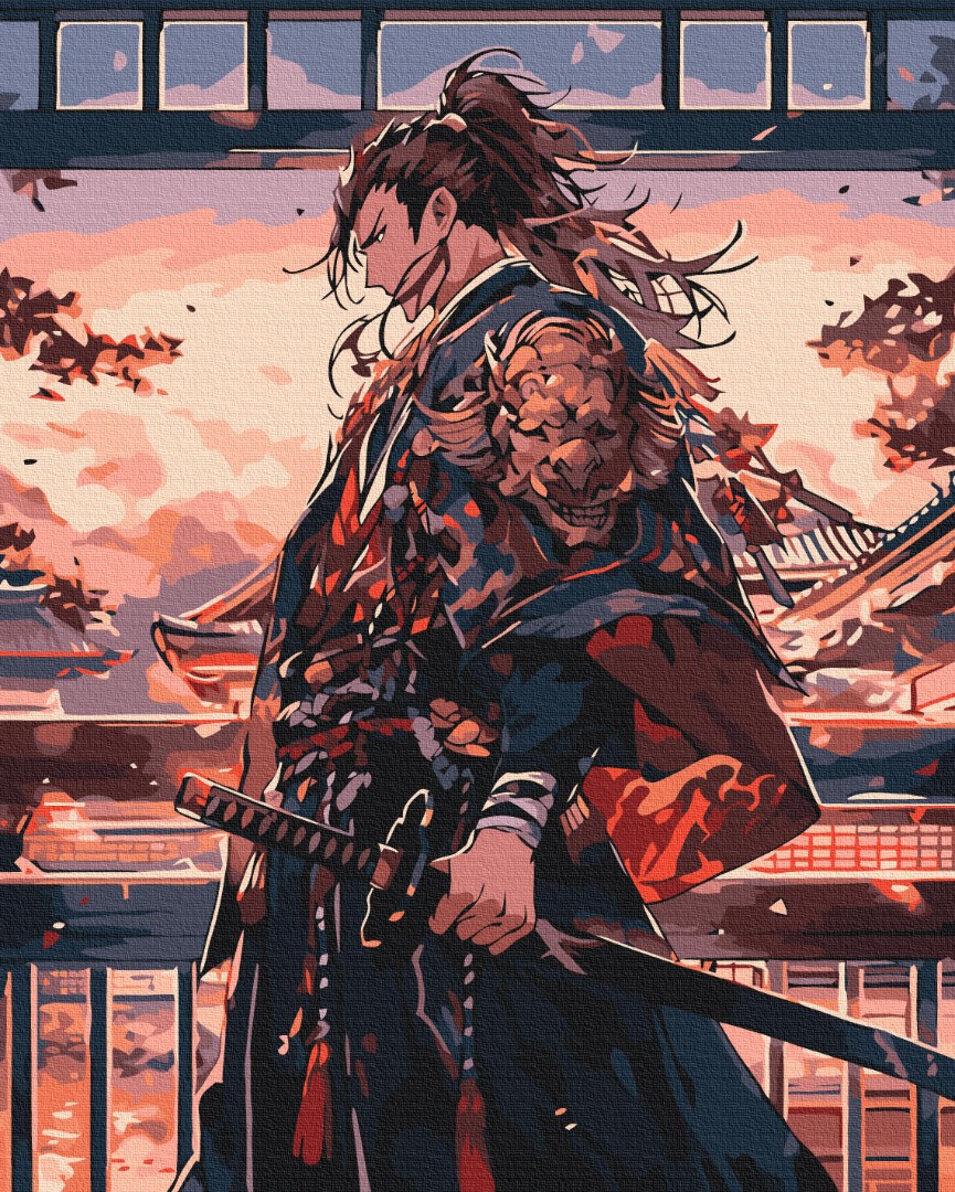 ᐉ Buy Paint by numbers Samurai BS53833L • price 35 $ | Paint by
