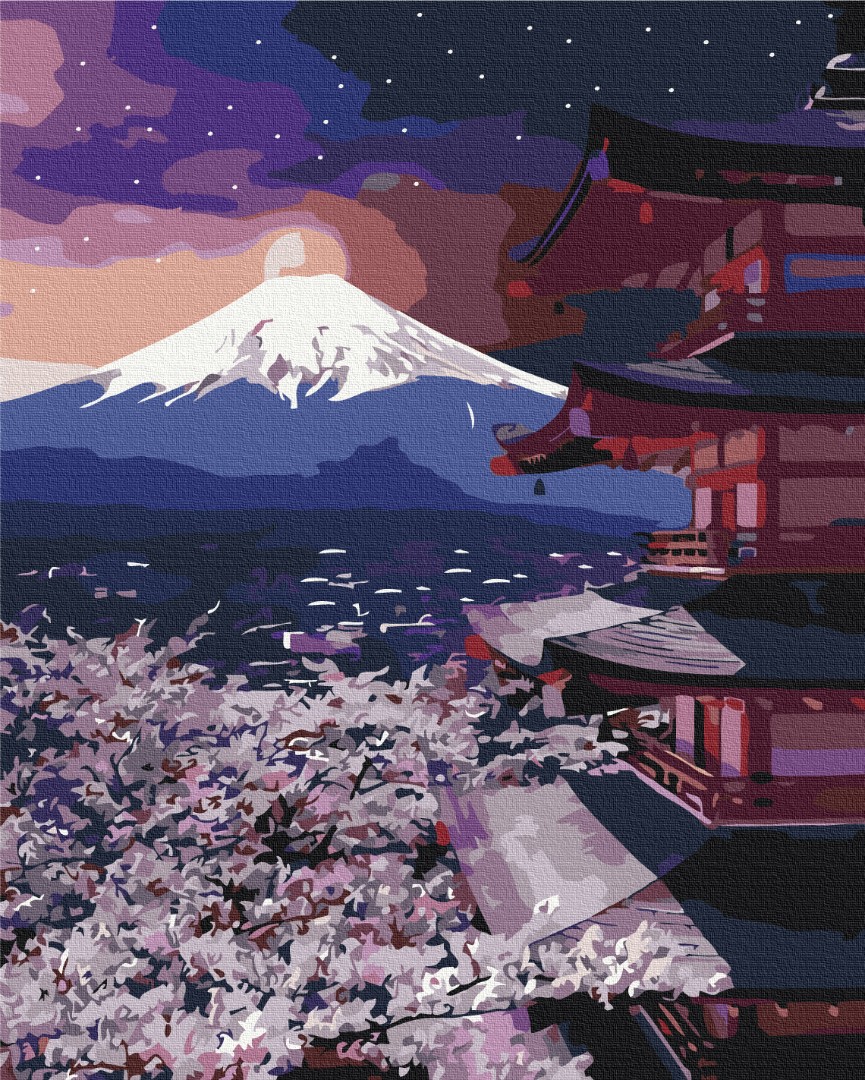 ᐉ Buy Paint by numbers Premium Mount Fuji PBS43569 • price 37