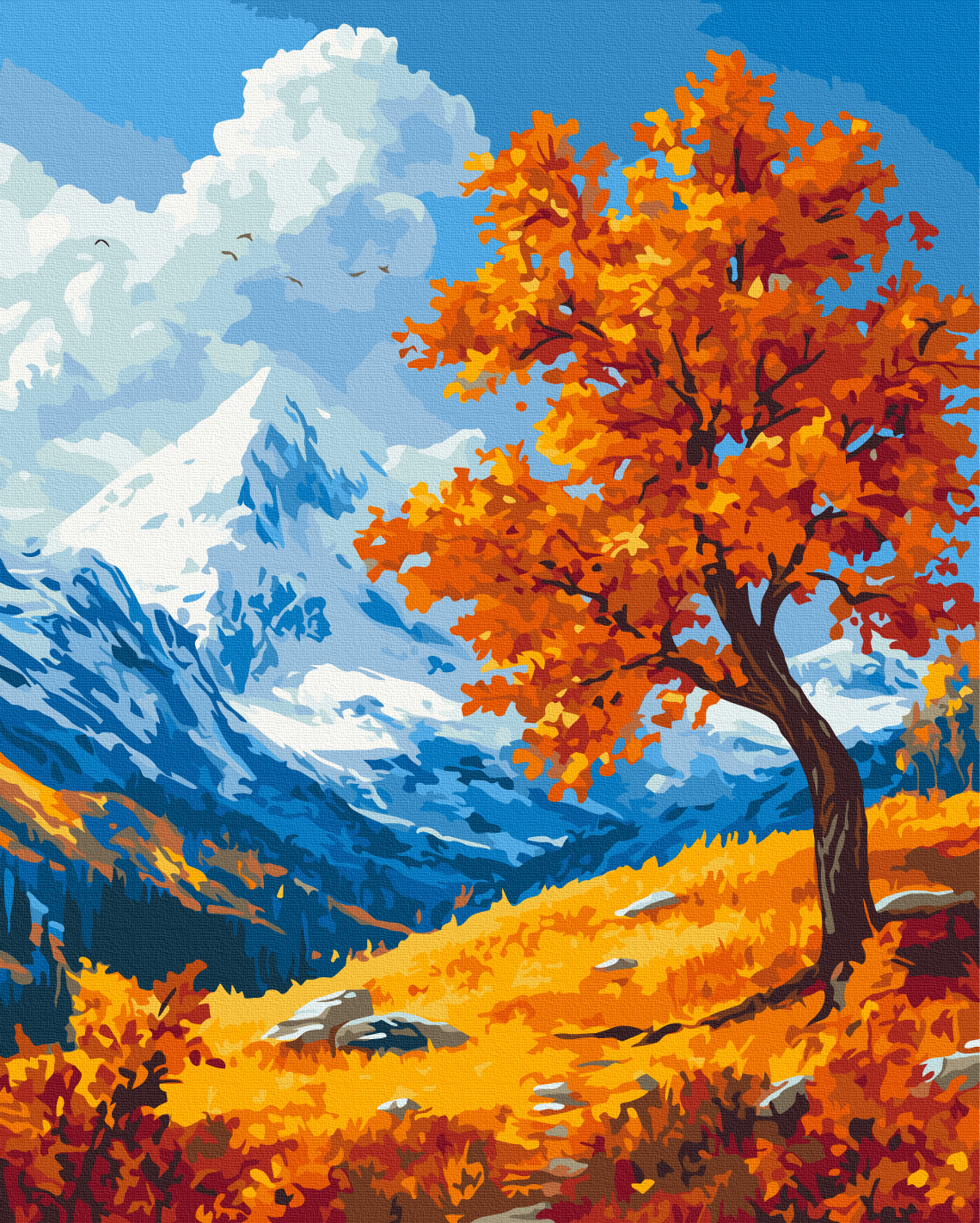 ᐉ Buy Paint by numbers Autumn landscape BS54396 • price 29