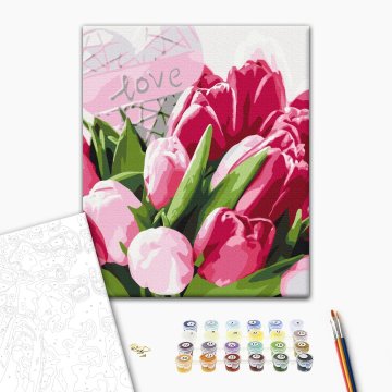 Des tulipes avec amour