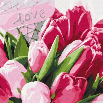 Des tulipes avec amour