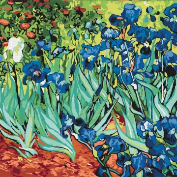 Les iris. Vincent Van Gogh