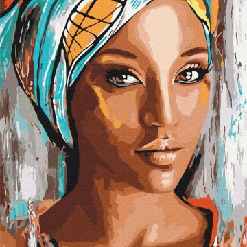 Portrait of an African woman