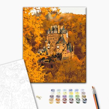 Autumn castle Eltz