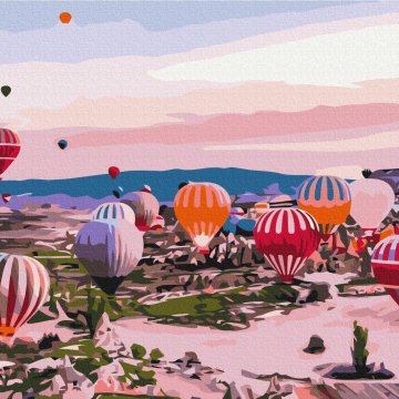 Cappadocia at dawn