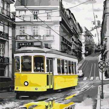 Le tramway jaune