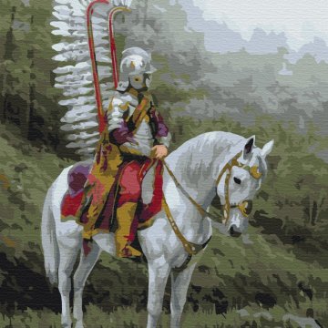 Knight on horseback