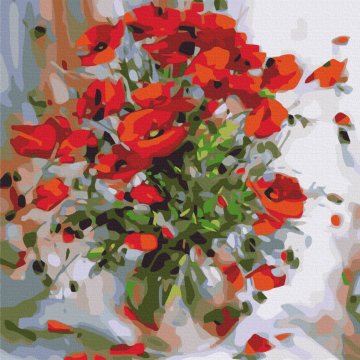 Oil poppies