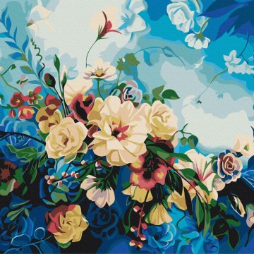 Blaue Blumen © Anna Steshenko