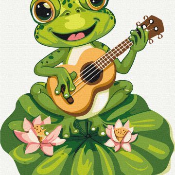 Frog is a guitarist