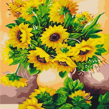 Bouquet of sunflowers