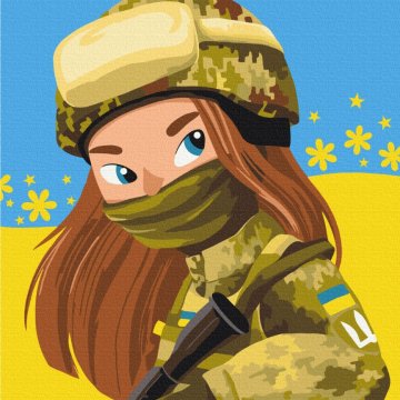 Filles des forces armées ukrainiennes © Nataliya Matyushko