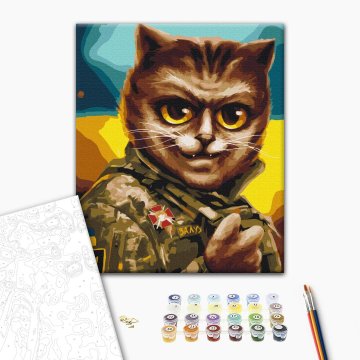 Cat Commander-in-Chief © Marianna Pashchuk