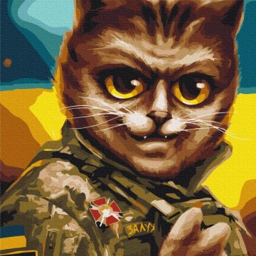 Cat Commander-in-Chief © Marianna Pashchuk