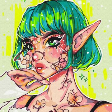 Moderní elf @nila_art_art