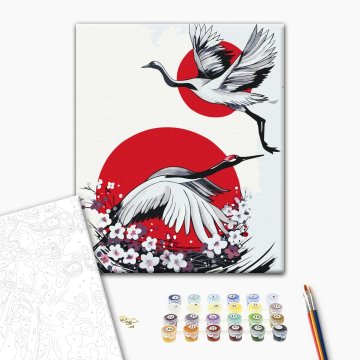 Japanese crane © Yana Biluhina