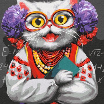 Teacher cat © Marianna Pashchuk