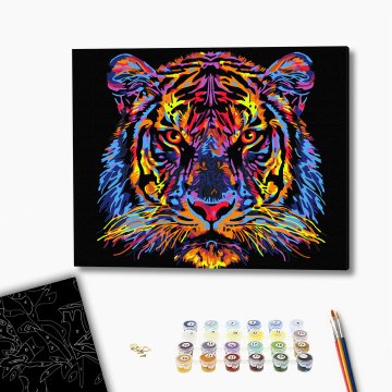 Colorful Tiger