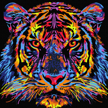 Tigre coloré