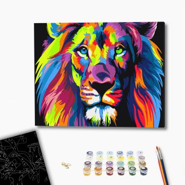 Rainbow Lion