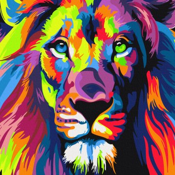 Rainbow Lion