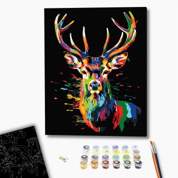 Colorful Deer