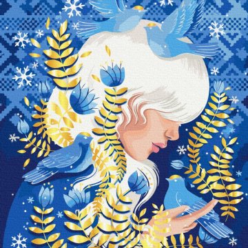 Oiseaux d'hiver © Polina Skurikhina