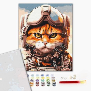 Die Katze ist der Chefpilot © Маріанна Пащук