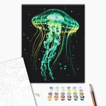 Shining jellyfish