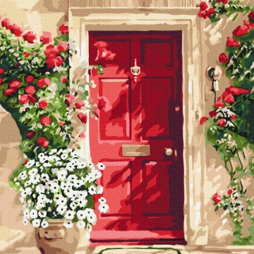 Flower door