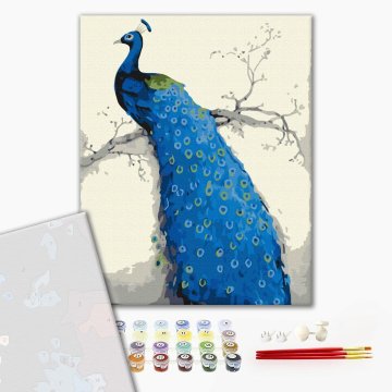 Blauer Pfau