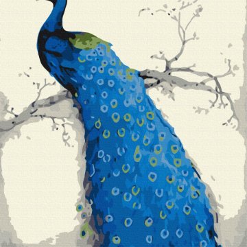 Blauer Pfau