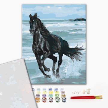 Cheval noir