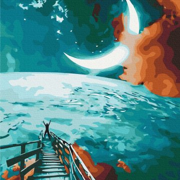 Road to the moon