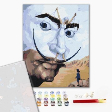 Abstrakce Dalí