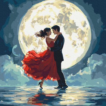 Dancing under the moon