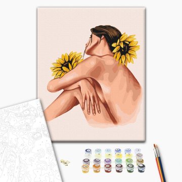 Des tournesols dans les bras ©Alla Berezovska