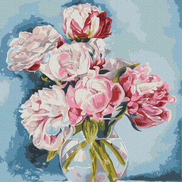 Peonies in a vase © Iryna Ponna