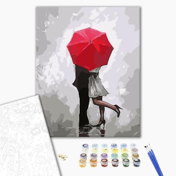 Romance in the rain