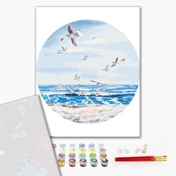 Flying over the sea © Iryna Ponna