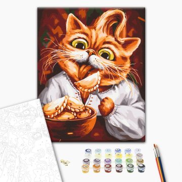 A cat with a sweet tooth © Marianna Pashchuk