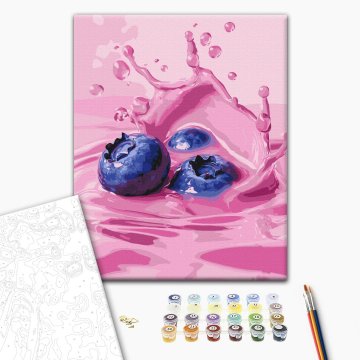 Juicy blueberries