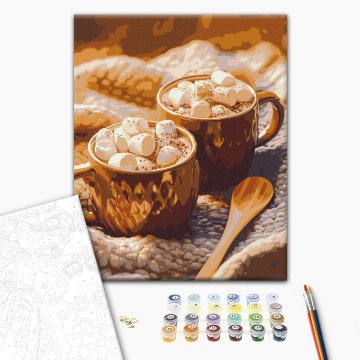 Cocoa with marshmallows