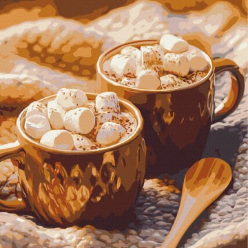 Cocoa with marshmallows