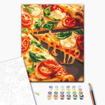 Flavorful pizza