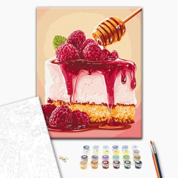Raspberry cheesecake