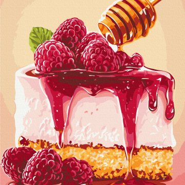 Raspberry cheesecake