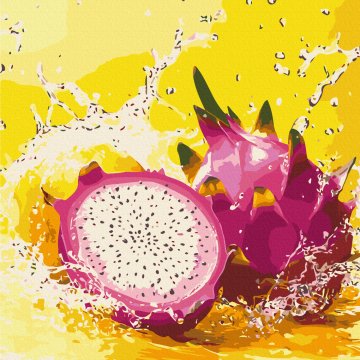 Refreshing dragon fruit