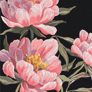 The language of peonies © LUNATART