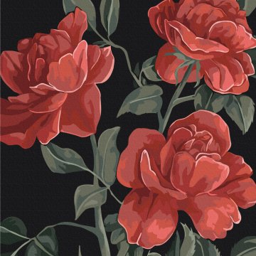The red heart of the garden © LUNATART